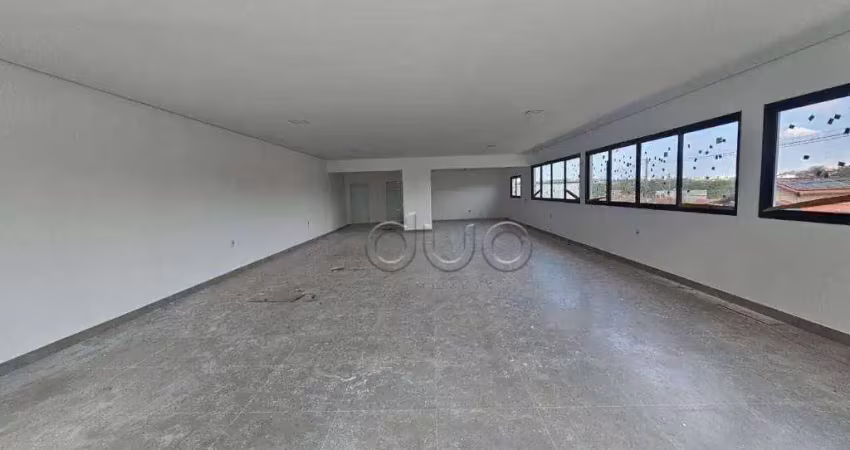 Salão para alugar, 176 m² por r$ 4.200,00/mês - parque são matheus - piracicaba/sp
