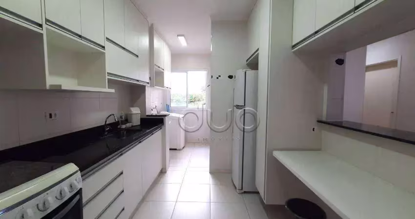 Apartamento com 3 dormitórios para alugar, 73 m² por r$ 2.350,00/mês - água seca - piracicaba/sp