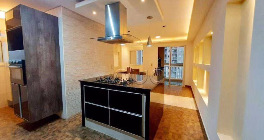 Apartamento com 2 dormitórios para alugar, 68 m² por R$ 2.901,20/mês - Alto - Piracicaba/SP