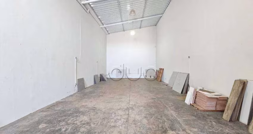 Salão para alugar, 170 m² por r$ 2.760,00/mês - água branca - piracicaba/sp
