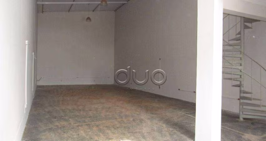 Salão para alugar, 170 m² por R$ 2.660,00/mês - Água Branca - Piracicaba/SP