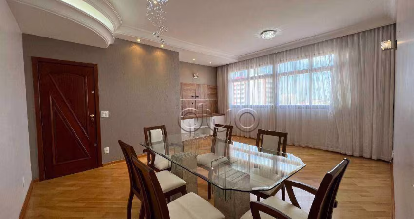 Apartamento à venda em Piracicaba, no centro com 3 quartos, 147 m² por R$ 560.000,00