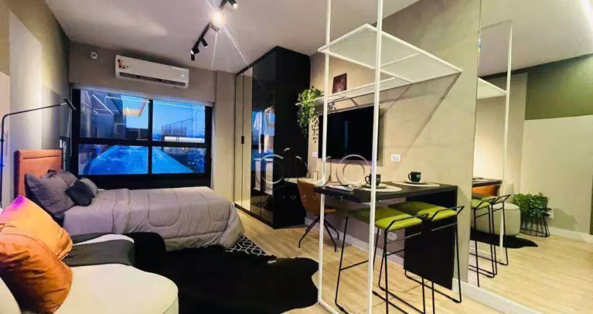 Apartamento à venda, 27 m² por r$ 245.340,00 - jardim caxambu - piracicaba/sp