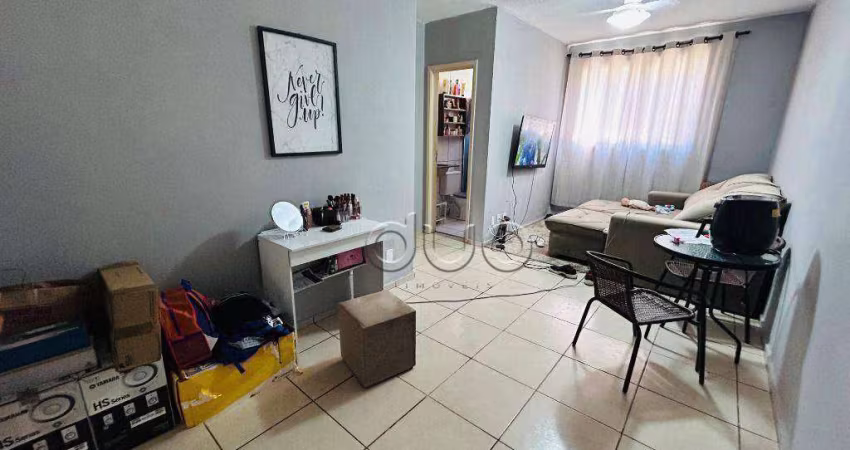 Apartamento com 2 dormitórios à venda, 48 m² por R$ 220.000,00 - Piracicamirim - Piracicaba/SP