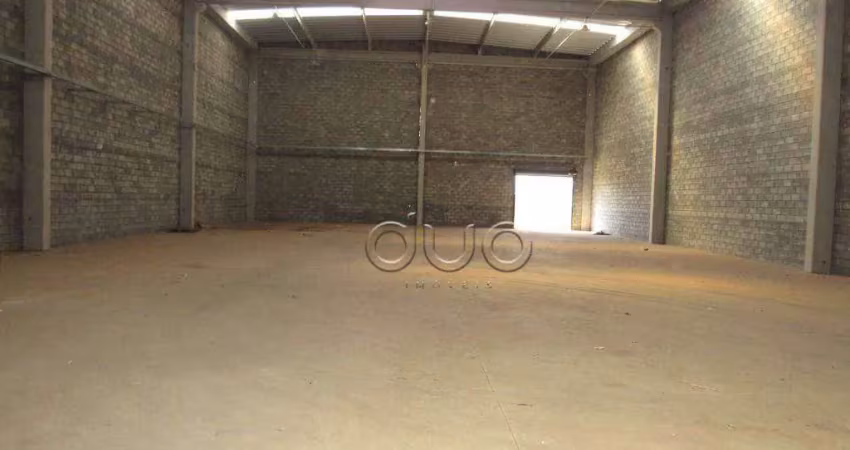 Barracão para alugar, 891 m² por r$ 16.105,00/mês - centro industrial e tecnológico - santa bárbara d'oeste/sp