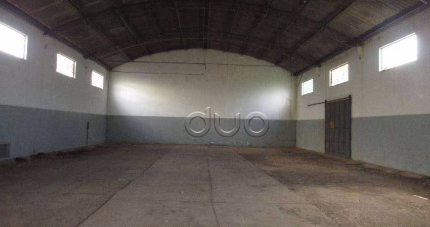 Barracão para alugar, 812 m² por R$ 13.360,00/mês - Unileste - Piracicaba/SP