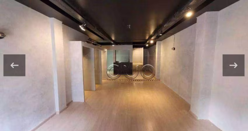 Salão para alugar, 120 m² por R$ 5.325,00/mês - Centro - Piracicaba/SP