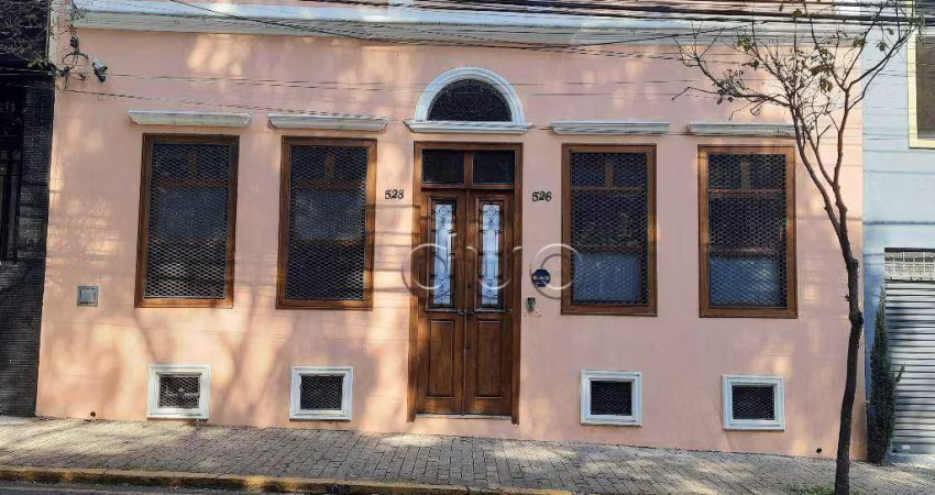 Casa Comercial para alugar, 300 m² por R$ 5.440/mês - Centro - Piracicaba/SP