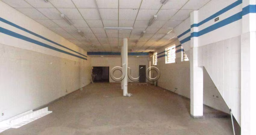 Salão para alugar, 250 m² por R$ 4.250,00/mês - Vila Monteiro - Piracicaba/SP