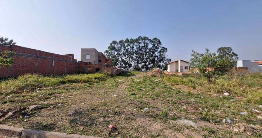Terreno à venda, 203 m² por R$ 110.000,00 - Piazza Itália - Piracicaba/SP