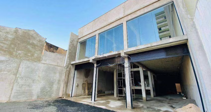 Barracão Comercial, 458 m² - venda por R$ 3.800.000 ou aluguel por R$ 27.200/mês - Centro - Piracicaba/SP