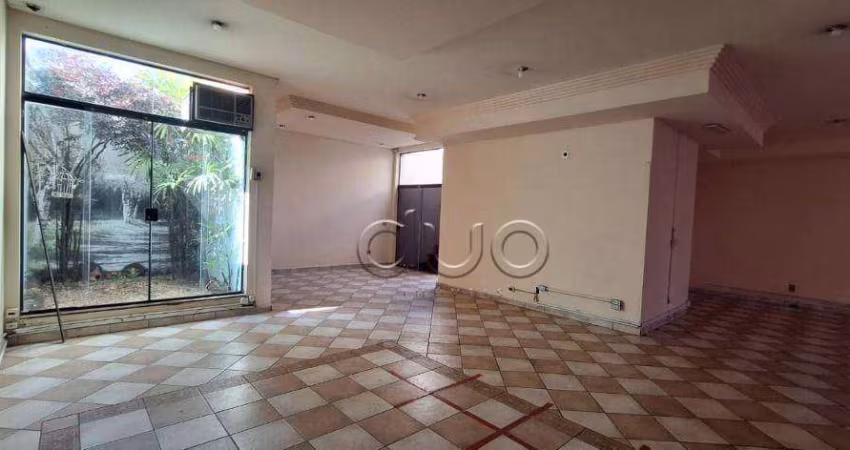 Salão para alugar, 190 m² por R$ 2.484,95/mês - Centro - Piracicaba/SP