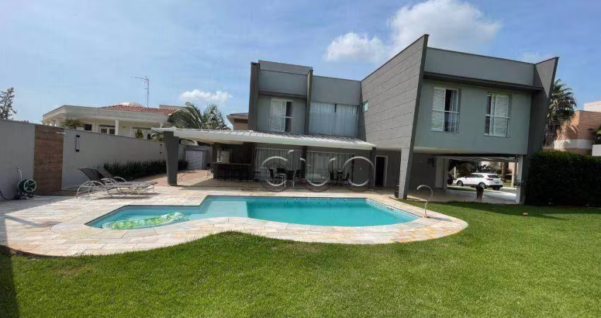 Casa com 3 dormitórios para alugar, 288 m² por R$ 14.946,00/mês - Terras de Piracicaba - Piracicaba/SP
