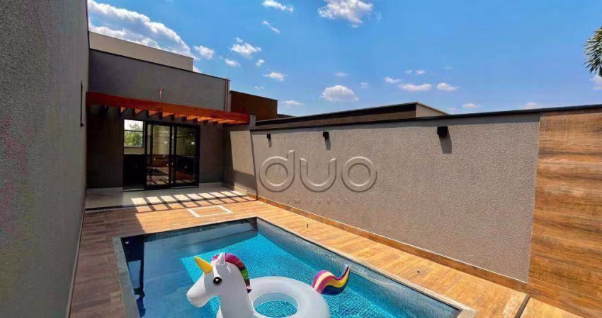 Casa com 3 dormitórios à venda, 148 m² por R$ 1.100.000,00 - Condominio Soleil - Piracicaba/SP