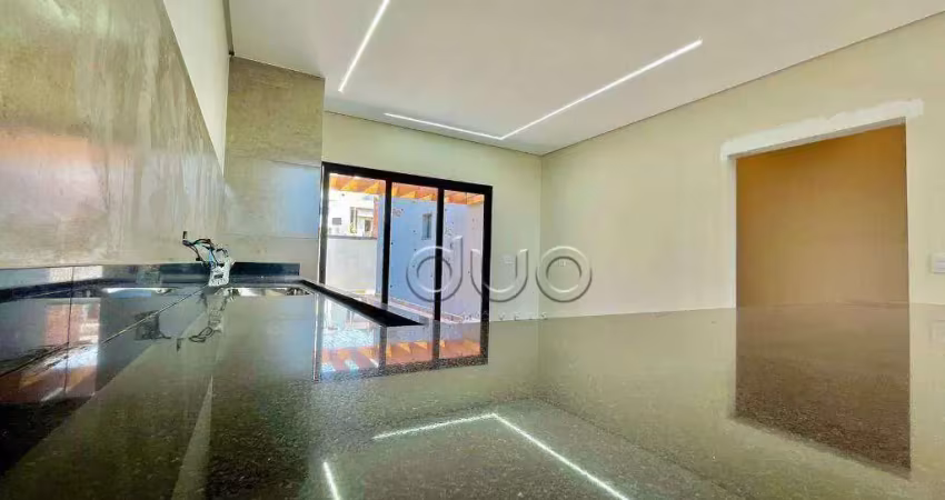 Casa com 3 dormitórios à venda, 148 m² por r$ 1.100.000,00 - condominio soleil - piracicaba/sp
