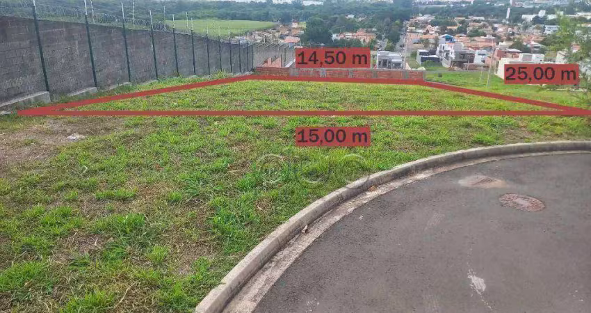 Terreno à venda, 368 m² por r$ 280.000,00 - ondas - piracicaba/sp