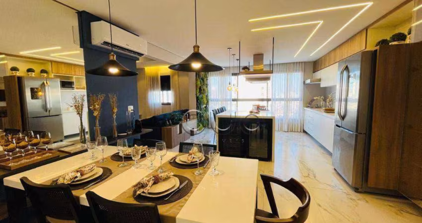 Apartamento com 3 dormitórios à venda, 81 m² por R$ 622.465,97 - Alto - Piracicaba/SP