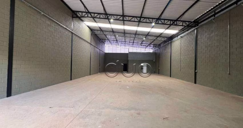 Barracão, 300 m² - venda por R$ 1.200.000,00 ou aluguel por R$ 8.500,00/mês - Terras Di Treviso - Piracicaba/SP