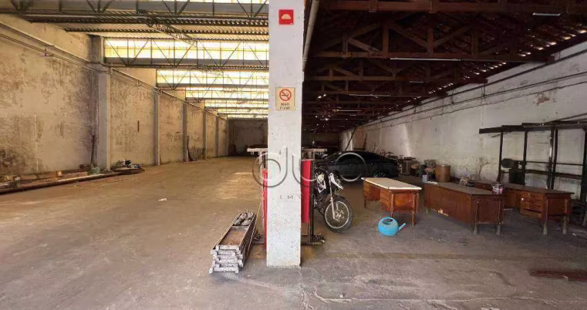 Barracão para alugar, 999 m² por r$ 20.600,00/mês - vila rezende - piracicaba/sp