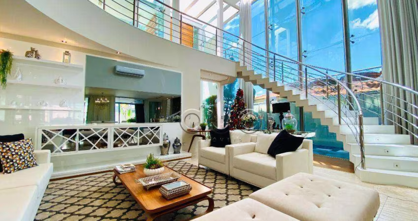 Casa com 3 dormitórios à venda, 370 m² por R$ 4.000.000,00 - Residencial Damha - Piracicaba/SP