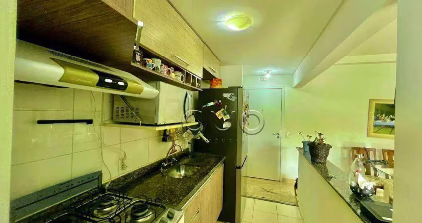 Apartamento com 2 dormitórios à venda, 67 m² por r$ 360.000,00 - gleba califórnia - piracicaba/sp