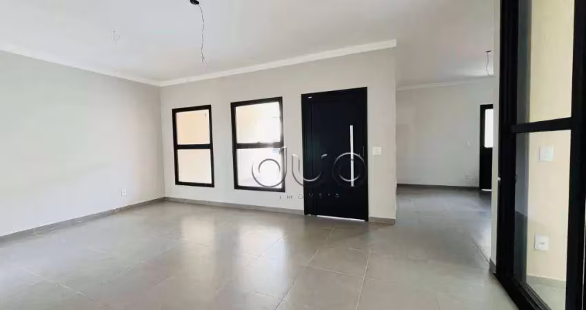 Casa com 3 dormitórios à venda, 136 m² por r$ 870.000,00 - residencial solei - piracicaba/sp