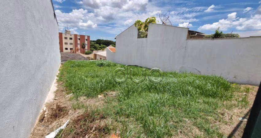 Terreno à venda, 250 m² por R$ 255.000,00 - Jardim Brasília - Piracicaba/SP