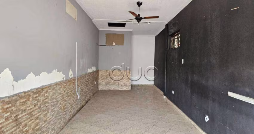 Salão para alugar, 27 m² por R$ 920,00/mês - Paulicéia - Piracicaba/SP