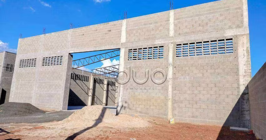 Barracão para alugar, 1200 m² por R$ 25.889,01/mês - Unileste - Piracicaba/SP