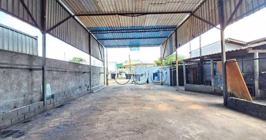 Barracão para alugar, 200 m² por r$ 3.575,00/mês - jardim nova iguaçu - piracicaba/sp
