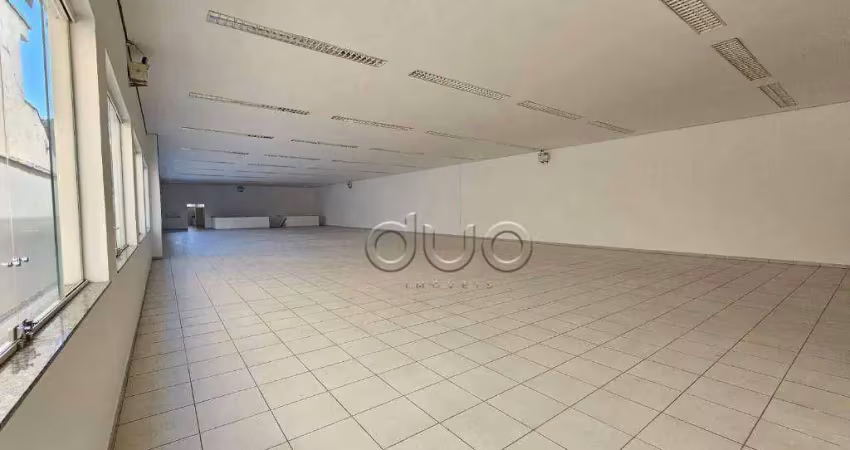 Salão, 1215 m² - venda por r$ 5.000.000,00 ou aluguel por r$ 27.210,00/mês - centro - piracicaba/sp