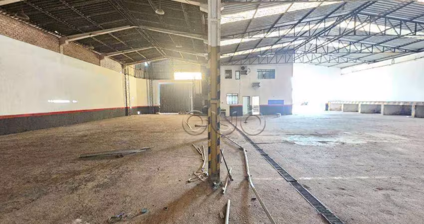 Barracão para alugar, 970 m² por r$ 12.490,00/mês - paulicéia - piracicaba/sp