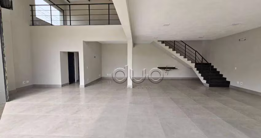 Salão para alugar, 120 m² por r$ 3.880,00/mês - jardim nova iguaçu - piracicaba/sp