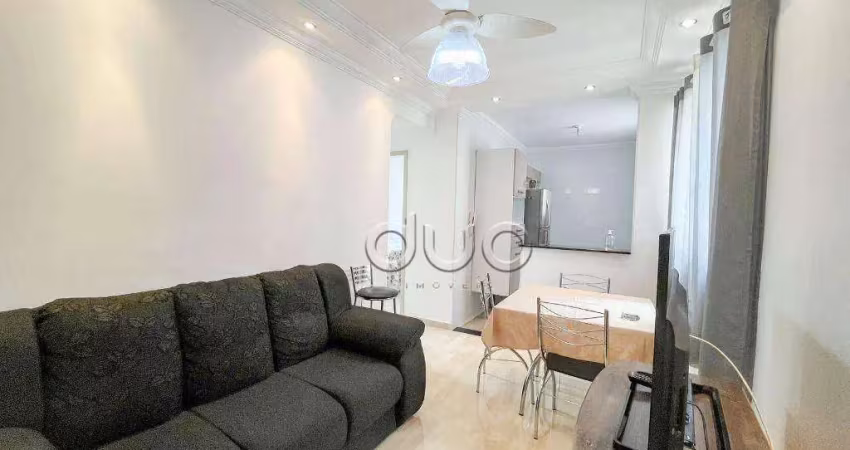 Apartamento com 2 dormitórios à venda, 45 m² por r$ 170.000,00 - nova pompéia - piracicaba/sp