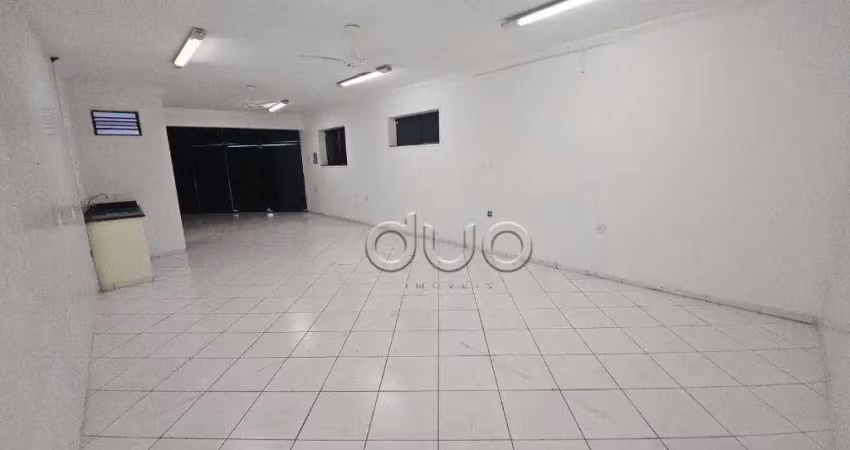Salão para alugar, 70 m² por r$ 1.400,01/mês - centro - piracicaba/sp