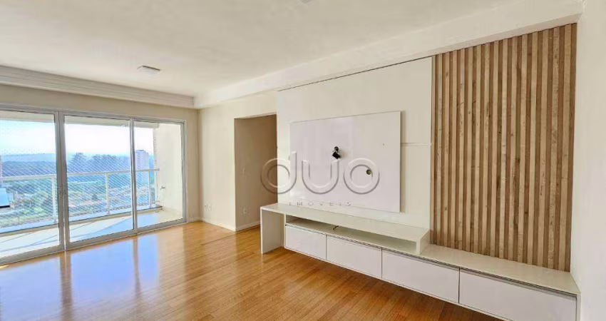 Apartamento com 3 dormitórios para alugar, 101 m² por R$ 4.695,00/mês - Vila Independência - Piracicaba/SP