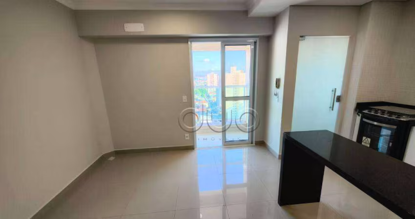 Apartamento com 1 dormitório para alugar, 54 m² por R$ 2.617,57/mês - Centro - Piracicaba/SP