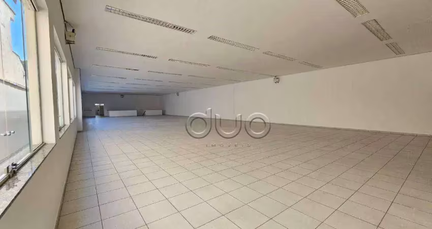 Salão, 1215 m² - venda por r$ 5.000.000,00 ou aluguel por r$ 27.210,00/mês - centro - piracicaba/sp