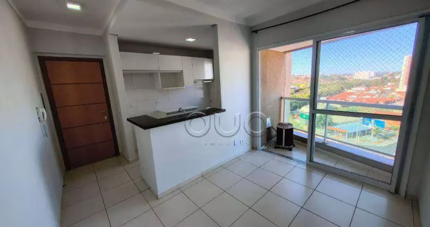 Apartamento com 1 dormitório para alugar, 37 m² por r$ 2.241,40/mês - vila independência - piracicaba/sp