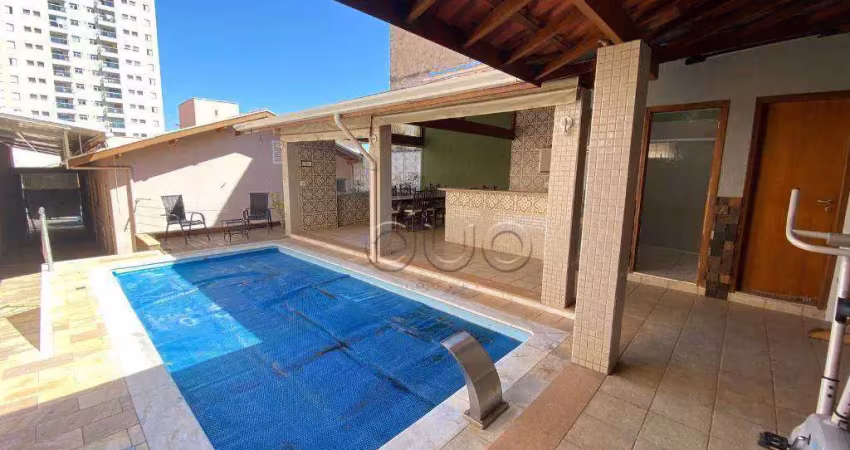 Casa com 3 dormitórios para alugar, 183 m² por r$ 6.398,00/mês - alto - piracicaba/sp
