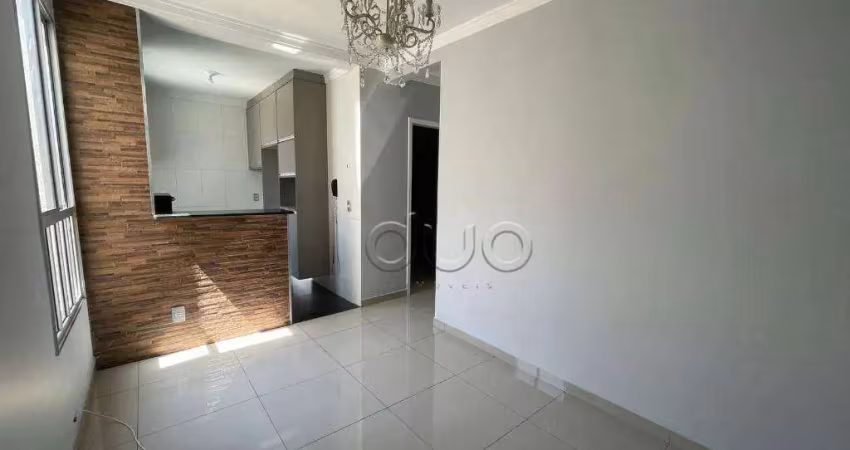 Apartamento com 2 dormitórios para alugar, 46 m² por r$ 1.441,98/mês - santa terezinha - piracicaba/sp