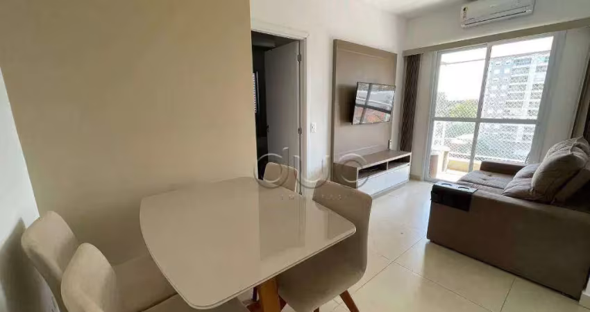 Apartamento com 1 dormitório para alugar, 46 m² por r$ 3.107,00/mês - são dimas - piracicaba/sp