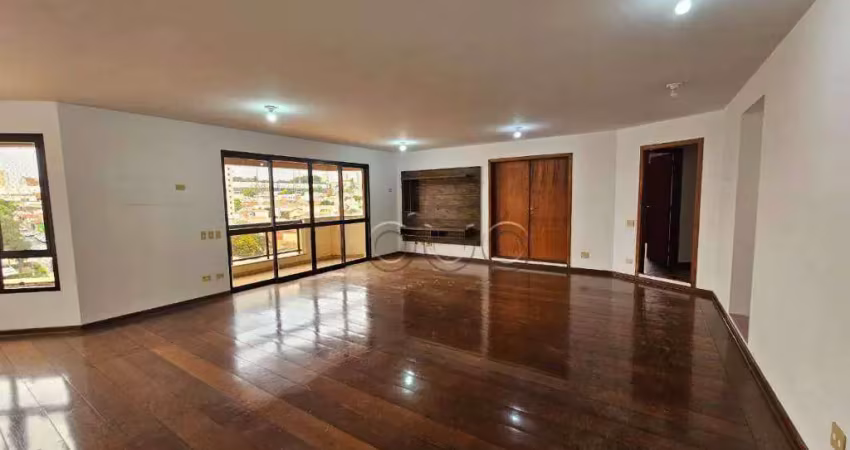 Apartamento com 4 dormitórios para alugar, 198 m² por r$ 4.150,00/mês - alto - piracicaba/sp