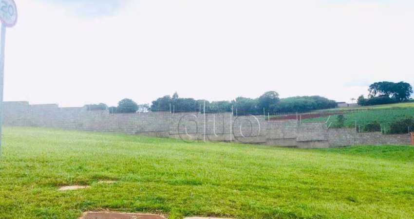 Terreno à venda, 413 m² por R$ 330.000,00 - Condominio Moinho Vermelho - Piracicaba/SP