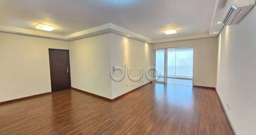 Apartamento com 3 dormitórios para alugar, 140 m² por r$ 6.245,00/mês - alto - piracicaba/sp
