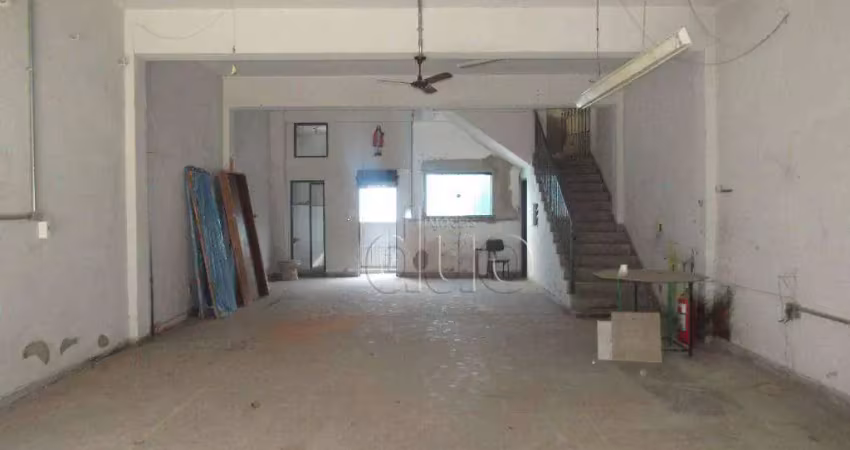 Salão para alugar, 169 m² por R$ 2.921,40/mês - Alto - Piracicaba/SP