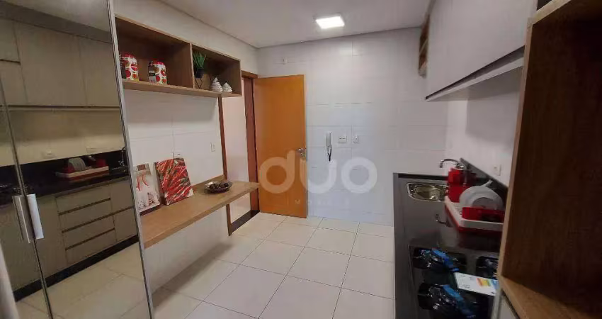 Apartamento com 3 dormitórios à venda, 98 m² por r$ 590.000,00 - vila monteiro - piracicaba/sp