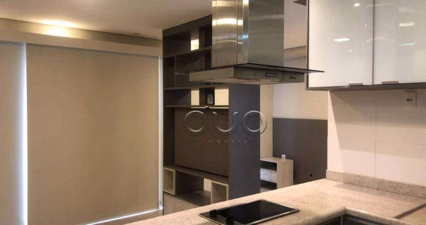 Apartamento com 1 quarto para alugar, 60 m² por R$ 3.887/mês - Jardim Europa - Piracicaba/SP