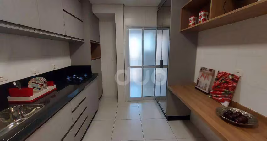 Apartamento com 3 dormitórios à venda, 98 m² por r$ 605.000,00 - vila monteiro - piracicaba/sp