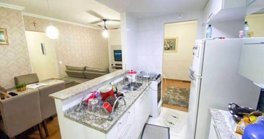 Apartamento com 3 dormitórios à venda, 85 m² por R$ 490.000,00 - Paulista - Piracicaba/SP